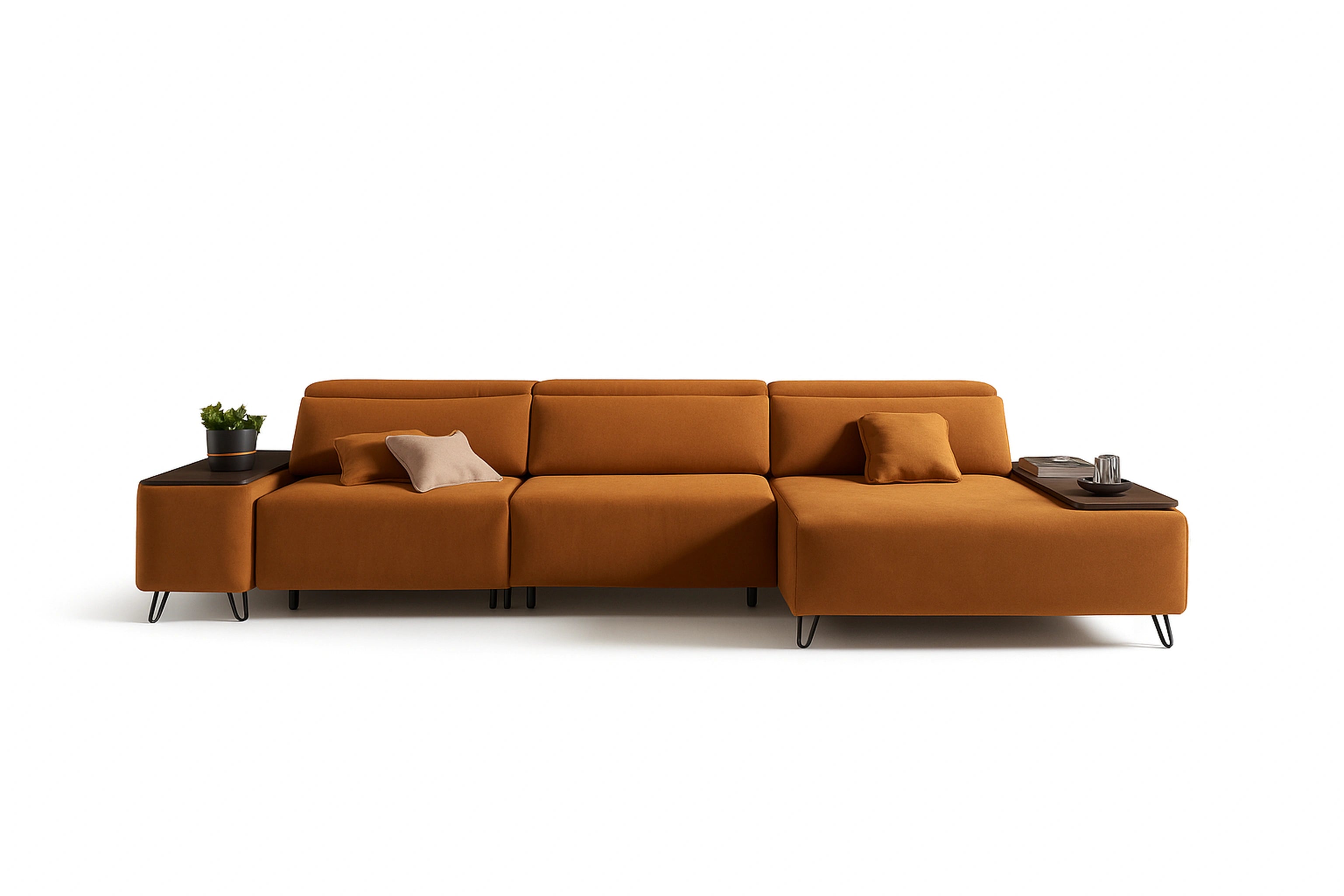 Sofá Chaise longue VISSUTO Frisar