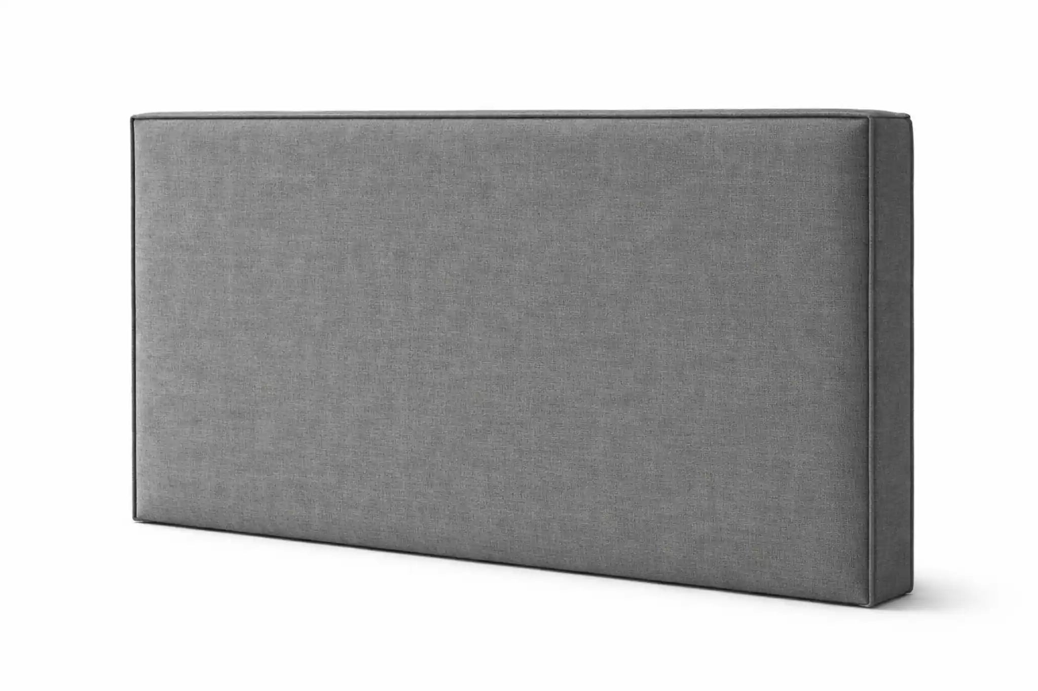 Cabecero gris, con acolchado abultado Vissuto Wonder.